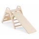 Piky set triangle pikler + toboggan / escalade - Naturel