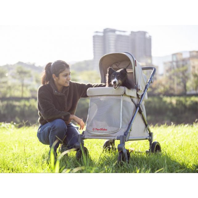 Chariot compact Q1 - Gris