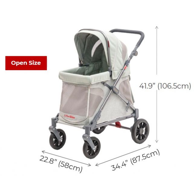 Chariot compact Q1 - Gris